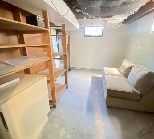Room for extra storage